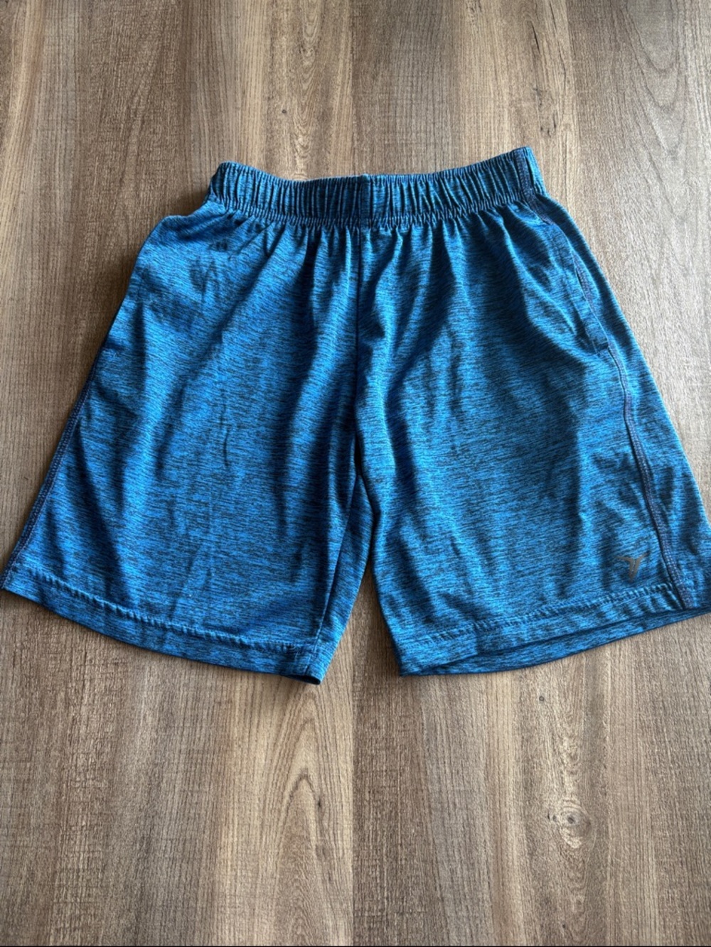 Boys Athletic Blue Performance Shorts